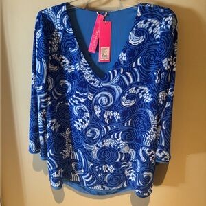 NWT Lilly Pulitzer Florian reversible top